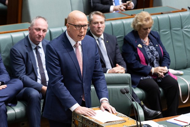 Peter Dutton signals support for aged care reform