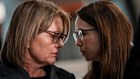 Victorian Premier Jacinta Alland and Treasurer Jaclyn Symes.