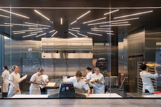 Like its Fitzroy flagship, the new Lune location features a glassed-in, temperature-controlled “cube”.