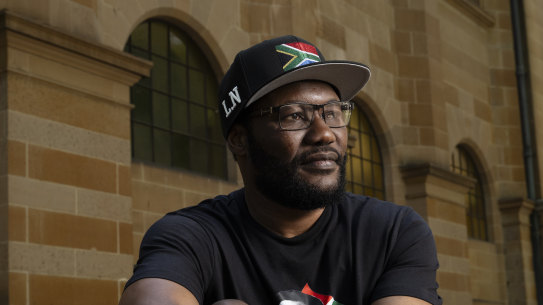 Former World champion boxer Lovemore Ndou is giving up his successful law practice in Sydney and relocating to South Africa to run for president. 