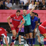 Six-try Samoa exploit tired Russians as three players sin-binned