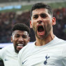 Tottenham score three goals in 11 minutes to rally for win