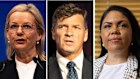 AFR COMPOSITE - Sussan Ley, Angus Taylor and Jacinta Price please for story on Liberal leadership race. Photo: Supplied