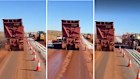 New images from MinRes’ haul road in the Pilbara. The company is taking analysts to the site on Wednesday.