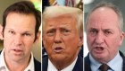 Matt Canavan, Donald Trump and Barnaby Joyce.