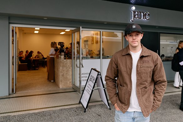 “We opened on Saturday ... the line was crazy,” says Hamish Pearce.   