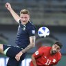 Souttar the hero as Socceroos pushed to the brink by Palestine
