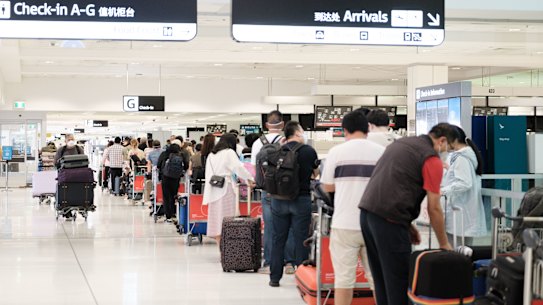Twenty-seven international flights are scheduled to land at Sydney Airport on Monday - the same number as February 14 - when Australia’s borders reopen to vaccinated travellers.