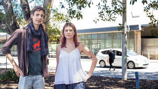 Will Shanahan, 18 and Matilda Lane-Rose were both excluded from the Land Forces Expo. Lane-Rose had her ban overturned.