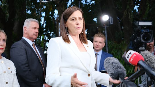Queensland Attorney-General Deb Frecklington has pointed to the $1209 fine for using a mobile phone while driving in a statement suggesting the government will boost drug-driving penalties.