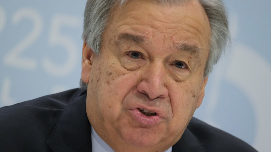 UN Secretary-General Antonio Guterres issued a sober warning in Madrid which other nations are taking seriously.