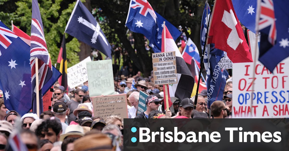 Melbourne protest: Thousands take to CBD streets to demonstrate against vaccine mandates, vaccine passports - Vimarsana News