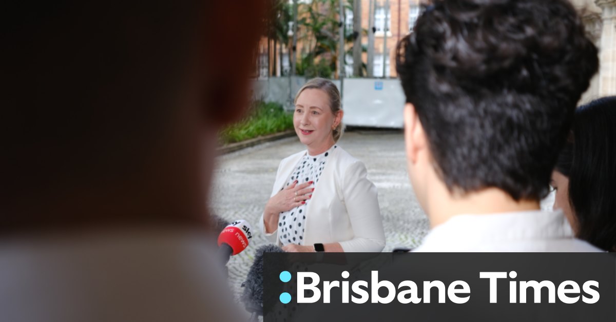 Qld government Yvette D’Ath, AttorneyGeneral and Redcliffe MP, bowing