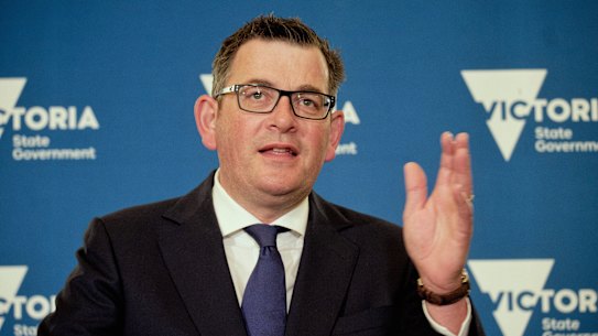 Victorian Premier Daniel Andrews.