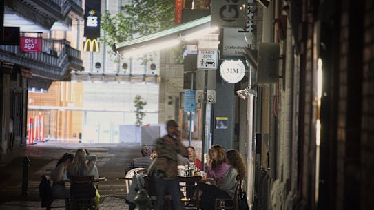 Melbourne slowly comes back to life at The Hardware Club.