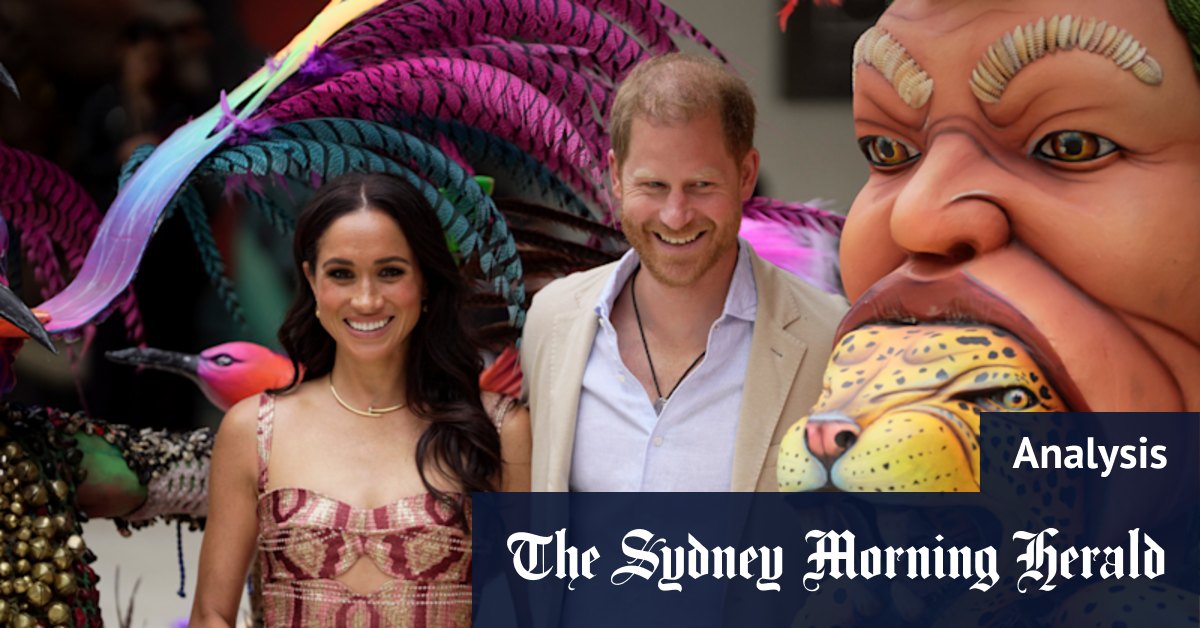 Prince Harry and Meghan in baffling trip to Colombia