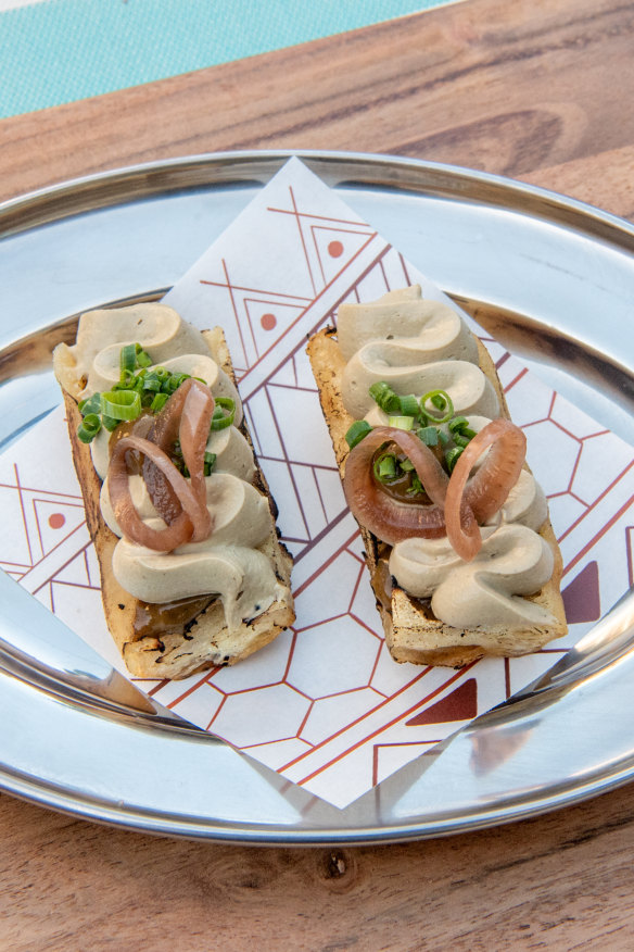 Duck liver parfait.
