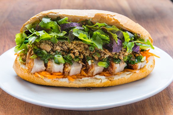 Ca Com’s accomplished banh mi.