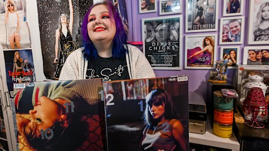 Morgan De La Rue has bought 10 copies of Taylor Swift’s new record Midnights.