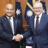 Nauruan President David Adeang and Prime Minister Anthony Albanese said the new treaty was a historic moment in the countries’ relationship.