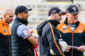Wests Tigers’ payout to former coach Tim Sheens (right) was the biggest contributor tot eh club making a $1.4 million loss last season.