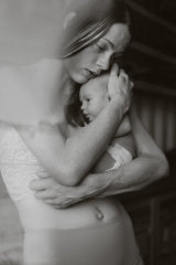 Lily Hatten won the portrait section with this shot of a mother and baby.