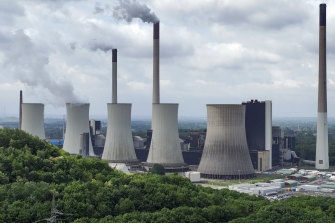 The Scholven coal-fired power plant in Germany, where coal power is back in the mix after gas supply from Russia was cut.