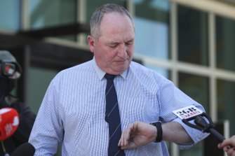 Deputy Prime Minister Barnaby Joyce.