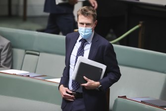 Liberal MP Christian Porter was shuffled out of the attorney-general’s portfolio and into science.