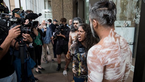 Friends and family of the victims of the Bowraville murders, including Ronella "Dolly" Jerome, react to the High Court’s decision on Friday. 