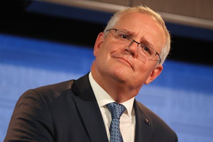 Scott Morrison addresses the National Press Club last week.