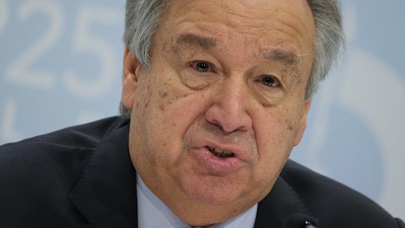 UN Secretary-General Antonio Guterres issued a sober warning in Madrid which other nations are taking seriously.