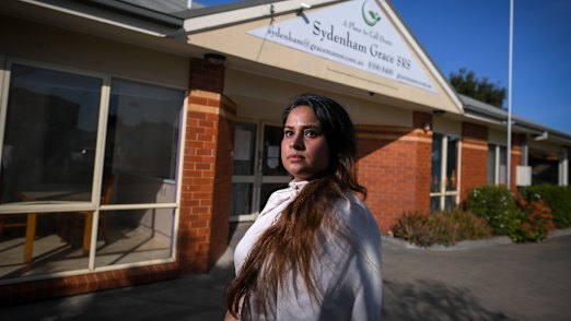 Parvinder Kaur is the manager of supported residential services Sydenham Grace and Meadowbrook