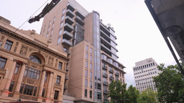 The Westin Melbourne in Collins Street.