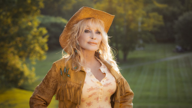 Dolly Parton scoots from old-style country to gospel-tinged rock.
