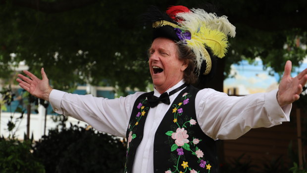 Toowoomba Region Town Crier Kevin Howarth is the fourth best town crier in the world.