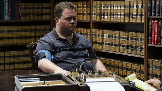 Paul Walter Hauser stars as security guard Richard Jewell, who was blamed for the bombing at the 1996 Atlanta Olympics.  