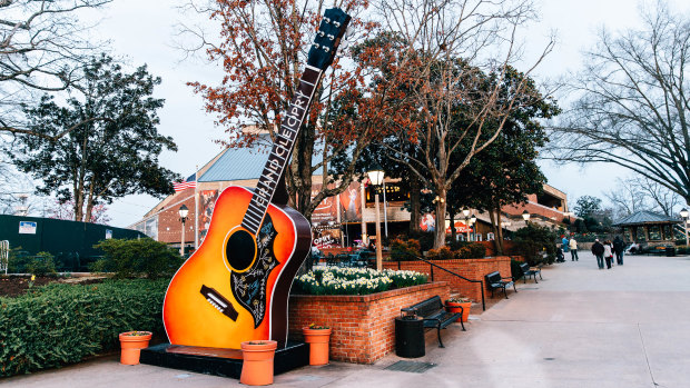 The Grand Ole Opry is one of Nashville's most famous music venues since it was founded in 1925.