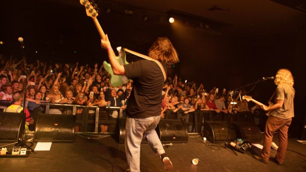 Fans made the most of the new rules for live gigs.