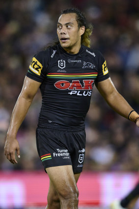 Jarome Luai will be looking over his shoulder as the current encumbent of the Blues’ five-eighth role.