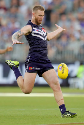 Closest to perfection: A five-goal bag against North Melbourne helped Fremantle's Cam McCarthy to the round's highest vote score.