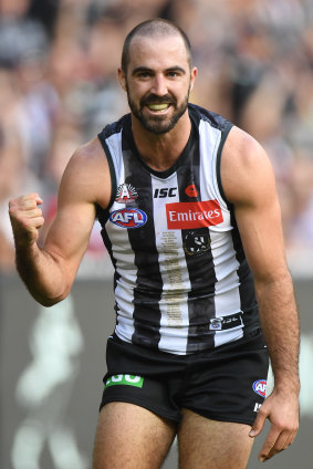 Steeley determination:  Midfield veteran Steele Sidebottom rounds out the top three.