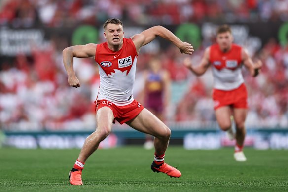 Tom Papley had one of the best games of his career.