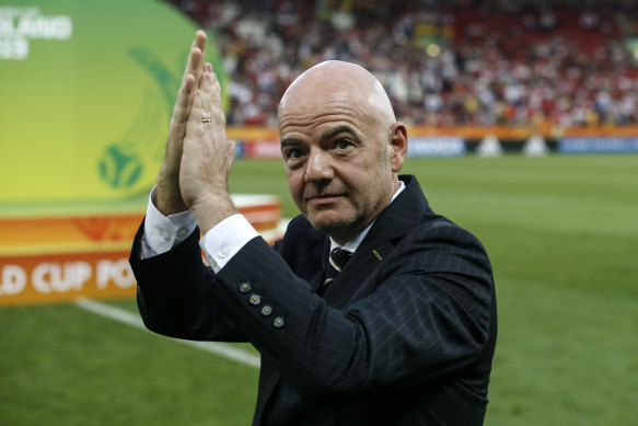 FIFA president Gianni Infantino has brought transparency to the voting process for the 2023 Women's World Cup.