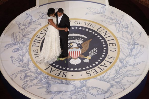 "Potent little miracle" is how Michelle Obama described the Jason Wu gown she wore to her husband's first presidential inauguration ball.