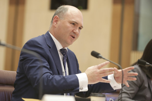 Infrastructure Department Secretary Simon Atkinson told Senate estimates he made a mistake in his timelines during a previous hearing.