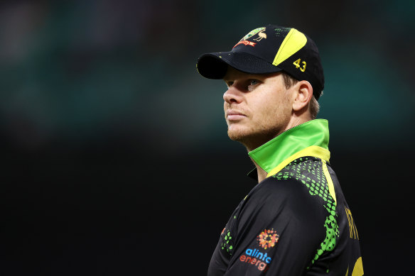 Steve Smith is being challenged for his place in Australia’s T20 team.