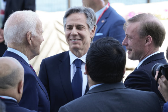 The “holy trinity” of US foreign policy: Joe Biden, his Secretary of State, Antony Blinken, and the US national security adviser, Jake Sullivan.