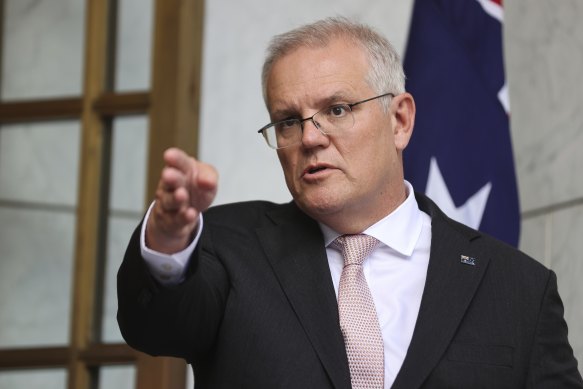  Prime Minister Scott Morrison.