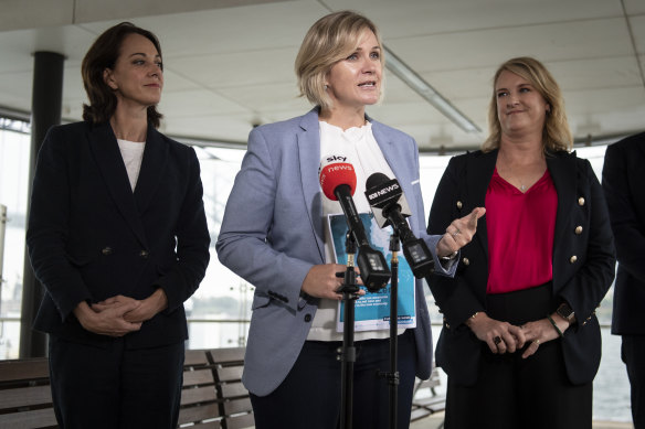 Sophie Scamps, Zali Steggall and Kylea Tink are not naming who they’d side with in the case of a hung parliament. 